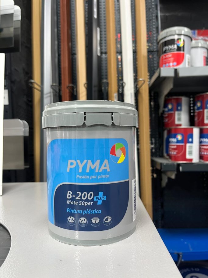 Pintura plastica mate B-200